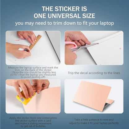 11.6 13 13.3 14 15 15.6 inches Netbook Laptop Skin Sticker Cover Decal Reusable Protector for Laptop Notebook chromebook Skin W-NEK-60 - color: W-NEK-60