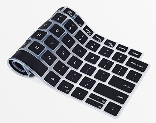 Keyboard Cover for Dell Latitude 3000 3340 13.3, Dell Latitude 5350 5340 5330 5320 13.3, Dell Latitude 7320 7330 7340 7350 13.3", Dell Latitude 5320 13.3 Laptop Protector -Black - color: Black