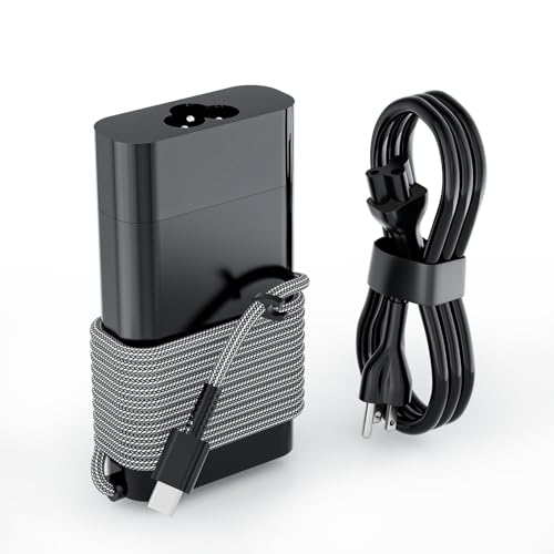 65W 45W Type C Laptop Charger for HP ProBook Chromebook EliteBook Envy | AC Adapter Fit for HP ProBook 440 450 G8-G11, Elite x2 1012, Pavilion , Spectre x360 SM65CL L65505-002 Power Supply Cord - size: HP 65W