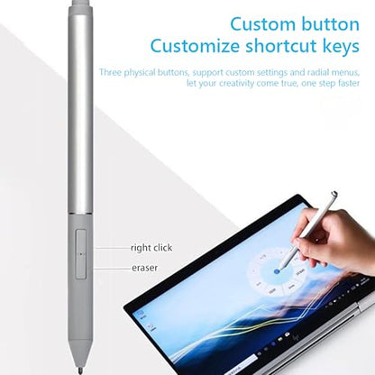Stylus Pen for HP Elite x2 1013 G3, EliteBook x360 1020 G2, EliteBook X360 1030 G2 G3, Pro x2 612 G2ADDP0221002 Stylus Pen L04729-002 - color: Silver, style: L04729-002