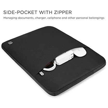 NIDOO 11 Inch 13 Inch Laptop Sleeve Computer Carrying Case Bag for 13" iPad Pro M2 M4 / 13" iPad Air M2/ 13" Surface Pro 10 9 8 7 X/ 13" MacBook Pro Air/12.7" Lenovo Tab P12 / 13.4" XPS 13 Plus, Black - color: Black, size: 11.6 Inch / 12 inch New MacBook