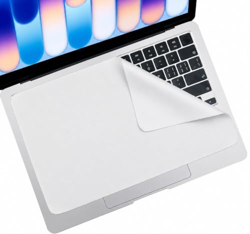 Microfiber Liner Cleaning Cloth 15" 16" MacBook Air/MacBook Pro Screen Keyboard Imprint Protection, Keyboard Protector Compatible with MacBook Air 15.3" /MacBook Pro 15"/MacBook Pro 16" - color: Grey（1 Pack）, size: 13.19" x 8.66"