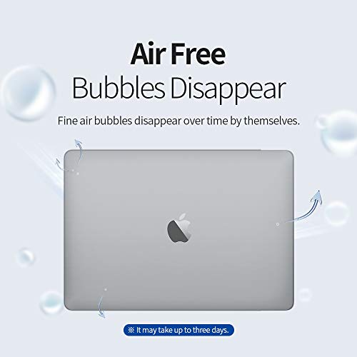Invisible Matte Full Body Skin for MacBook Air 13 inch M5 M4 M3 M2 2026-2022, Premium TPU Anti Scratch Protective Film