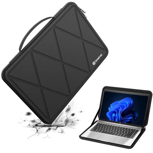 Smatree Hard EVA Protective Case for 14 inch HP OmniBook 3 Next Gen AI 14 | Compatible for 14 inch HP ProBook 440/445 G10/G9 Notebook PC, for HP Pro mt440 G3 Mobile Thin Client Laptop(X8040) - color: X Series-Black, size: For 14 inch HP OmniBook 3/ProBook