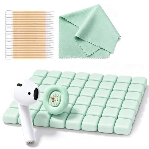 MOLOPPO Cleaning Putty, Cleaner Kit for Airpods, Phone Cleaning Kit (Green) | Remove Ear Wax & Dirt & Gunk from Device's Small Crevices, for Airpods Charging Case/Headphones/Electronics - color: B3-Green