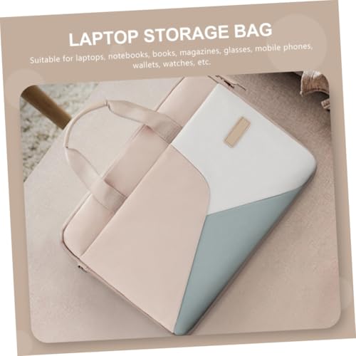 NUOBESTY Laptop Handbag Lightweight Business Briefcase for Men and Women Dust Resistant Travel Storage Bag with Double Zippers for Secure Laptop and Tablet Protection Stylish and Portable