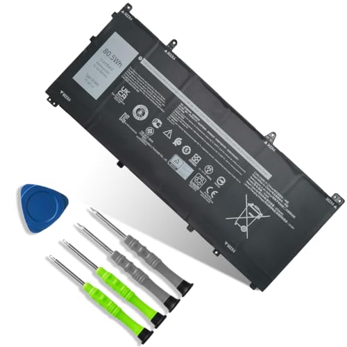 VG661 Laptop Battery Replacement for Dell Alienware X14 R1 / Alienware X14 R2 Series 0GD3C9 GD3C9 0V4N84 V4N84 31CP5/46/95-2 80.5Wh 6709mAh 6-Cell 11.4V