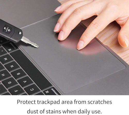 CaseBuy Trackpad Protector Cover Compatible with 2026 Apple MacBook Neo 13-inch Laptop with A18 Pro Chip A3404, MacBook Neo 13 Clear Anti-Scratch Touch Pad Accessories Skin, 2PCS - size: MacBook Neo 13"(2026)