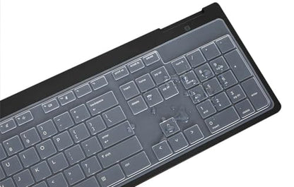 Silicone Keyboard Skin Cover Compatible for HP USB Slim Business Keyboard KU-1469 SK-2120 KB-1469 803181 KBAR211 T4E63AT and HP EliteOne 800 G4 All-in-One PC (Clear)