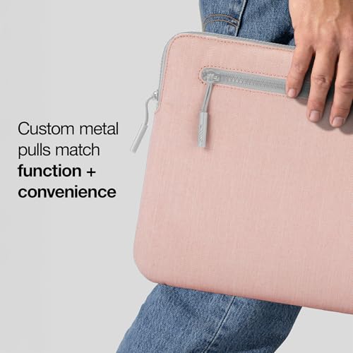 Incase Compact Laptop Sleeve with Woolenex - 14" MacBook/Laptop and iPad/Tablet Sleeve, Computer Case and Cover, Lightweight, Weather Resistant, with Slip Pocket for Accessories - Blush Pink - color: Blush Pink