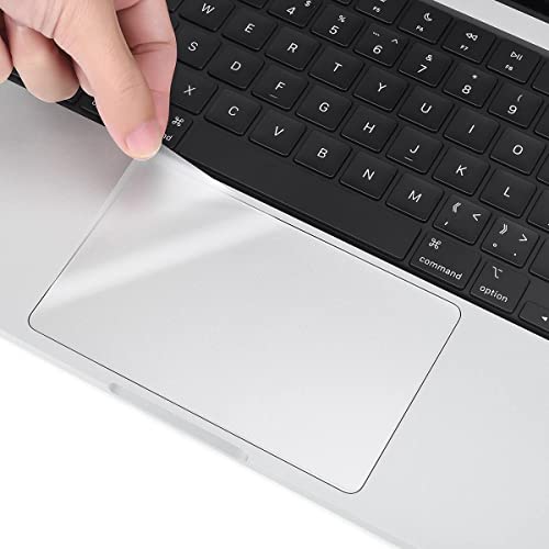 [2PCS] MacBook Pro 16 Inch Trackpad Protector for 2026 2025-2021 MacBook Pro 16" M5 M4 M3 M2 M1 A3428 A3429 A3403 A3186 A2991 A2780 A2485 Anti-Scratch Waterproof Touch Pad Cover Skin Accessories,Clear - size: 2021-2025 MacBook Pro 16"