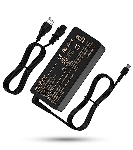 100W USB C Laptop Charger, Fast USB-C Power Adapter Compatible with Lenovo ThinkPad, HP, Dell, Asus, Acer, MacBook, Chromebook and More, PD 3.0 Type C Notebook Power Cord