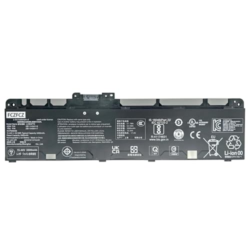 L23B4P70 Battery 52.5Wh 3400mAh Replacement for Lenovo Thinkpad T14 Gen 6 / Gen 5 / ThinkPad P14s Gen 5/6 21ME Series 5B11H56417 L23D4P71 L23C4P73 L23M4P72 SB11H56316 5B11H56415 15.48V 4-Cell