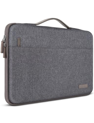 DOMISO 15.6 inch Laptop Case Sleeve Protective Cover Compatible with 16 inch MacBook Pro M4 M3 M2/Pro Max,15.6-16 inch HP Dell ASUS Lenovo Chromebook,Waterproof Computer Cases Bag,Dark Grey - color: Dark Grey, size: 15.6"