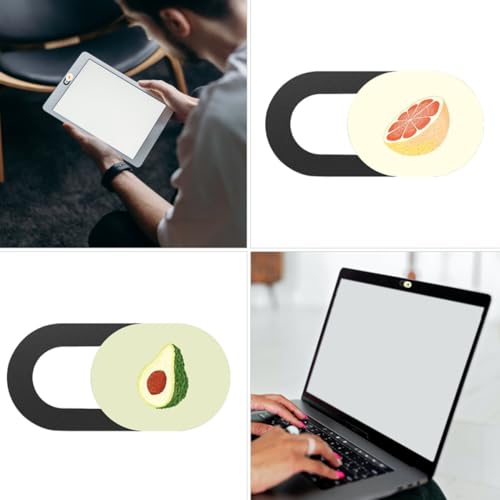 Artibetter 3pcs Sliding Webcam Privacy Covers for Laptop and Tablet, Abs Material Camera Cover with Anti-Peeping Function, Privacy Protection for Online Meetings and Video Calls