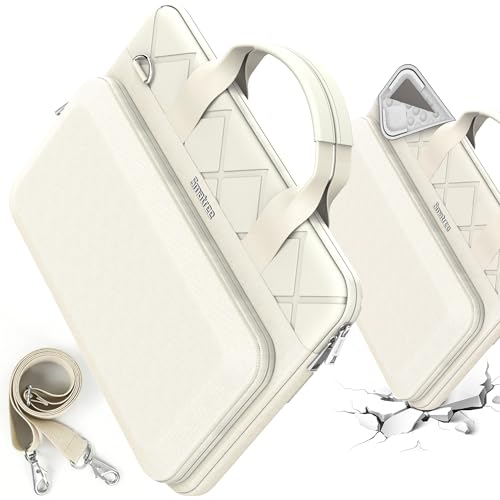 Smatree CityShield Laptop Shoulder Sleeve for 17.3 inch HP OmniBook 7 NGAI | for 17.3 inch OmniBook X Next Gen AI 17 dd0057/dd0047 nr, for HP Laptop 17/17t/17z, for Envy Laptop-17t/17 Case,white (MC03)