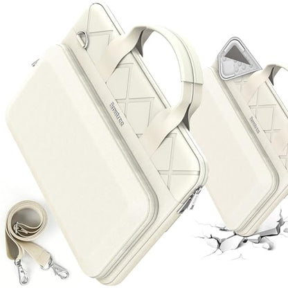 Smatree CityShield Laptop Shoulder Sleeve for 17.3 inch HP OmniBook 7 NGAI | for 17.3 inch OmniBook X Next Gen AI 17 dd0057/dd0047 nr, for HP Laptop 17/17t/17z, for Envy Laptop-17t/17 Case,white (MC03)