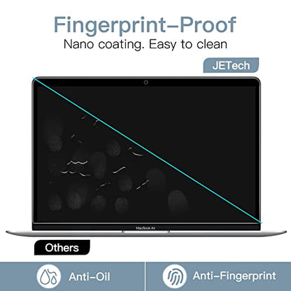 JETech Screen Protector for MacBook Pro 13-Inch (2016-2022, M1/M2) / MacBook Air 13-Inch (2018-2020, M1), Anti-Glare Film Matte, Anti-Fingerprint, 2-Pack - size: MacBook Pro/Air 13 Inch