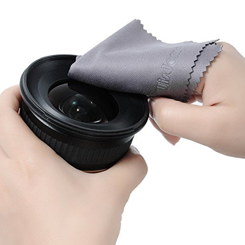 Large 4-Pack Microfiber Cleaning Cloth For Laptop, Computer Screen, Camera, Lens, Eyeglass, Phone, iPhone, iPad, Tablet, , LCD TV and other Delicate Surface(12x8.25, 13.5x8.63 Inches Blue and Grey) - color: Blue, Grey