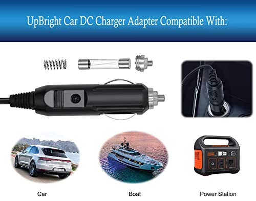 UpBright Car 12V DC Adapter Compatible with weBoost Drive Reach 470154 650154 Fleet 470254 470545 650254 478061 RV 470354 650354 OTR 472154 652154 477154 Overland 472061 Booster Wilson 850029 (Not 5V)