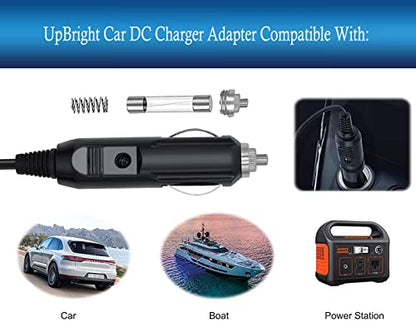 UpBright Car 12V DC Adapter Compatible with weBoost Drive Reach 470154 650154 Fleet 470254 470545 650254 478061 RV 470354 650354 OTR 472154 652154 477154 Overland 472061 Booster Wilson 850029 (Not 5V)