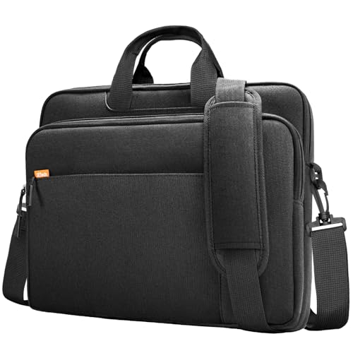 JETech 16 17 17.3 Inch Laptop Bag Case, Waterproof Computer Sleeve Cover Compatible with MacBook Air/Pro 16, Predator Helios 16, ASUS ROG Strix G17, HP Envy 17.3 (Black) - color: Black, size: 16-17 Inch