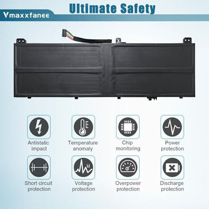 L22C4PA1 L22M4PA1 Laptop Battery Replacement for Lenovo Yoga 7 2-in-1 14IML9 14AHP9 16IML9 16AHP9 / Yoga 7 14IRL8 14ARP8 16IRL8 16ARP8 Series 5B11K38966 L22D4PA1 - size: 11.10*3.58*0.23inch L22C4PA1