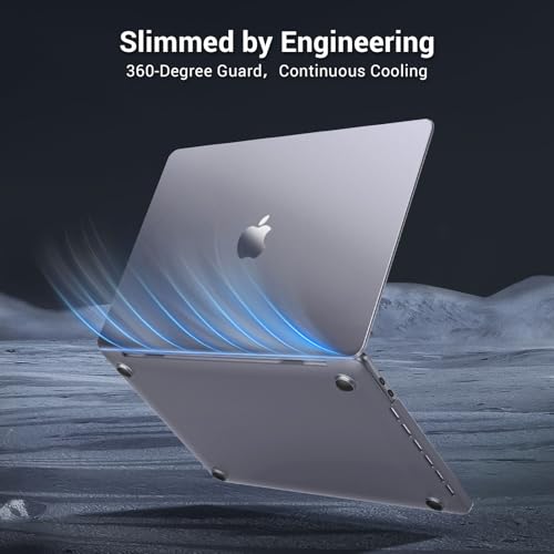 MOSISO Compatible with MacBook Pro 13 inch Case M2 M1, Space Gray | Seamlessly Closes Crack-Resistant Hard Shell Case&Keyboard Cover M2 2026-2016 A2338 M1 A2251 A2289 A2159 A1989 A1708 A1706 - color: Space Gray