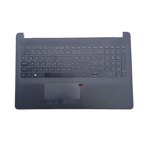 Replacement for HP Pavilion 15-BS 15-BU 15-BW 15-BS020WM 250 G6 255 G6 256 G6 Laptop Upper Case Palmrest Keyboard Touchpad Assembly Part 15.6" 925010-001 925008-001 929906-001 Top Cover Black