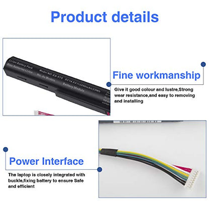 AS16A5K AS16A8K 4ICR19/66 Battery for Acer Aspire E5-523 E5-553 E5-576 E5-774G N16Q2 E5-576G E5-575G E5-475 F5-573 E5-575-52JF E5-575-33BM E5-575G-76YK E5-575-54SM E5-575G-57D4 E5-576-392H E5-575-54E8 - size: 10.35*1.56*0.85inch E5-575