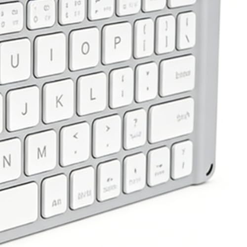LICAEVEY Foldable Bluetooth Keyboard, Slim Portable Wireless Dual Mode with Silent Operation and Soft Keystrokes, for Smartphones Tablets Laptops Desktop Travel Outdoor Work (White)