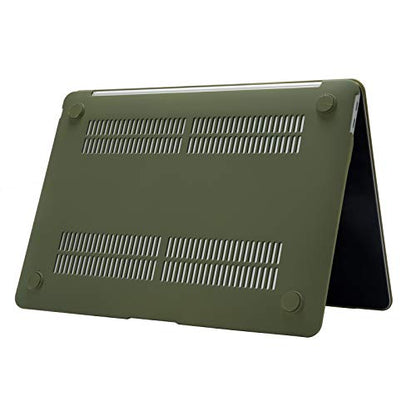 Se7enline for MacBook Pro 13 inch Case M2/M1 2026-2020 A2338,Avocado Green | Hard Shell Laptop Case Washable Keyboard Cover Skin Anti-Scratch Anti-Drop Heat Dissipation Full Port Access Slim Lightweight - color: Avocado Green