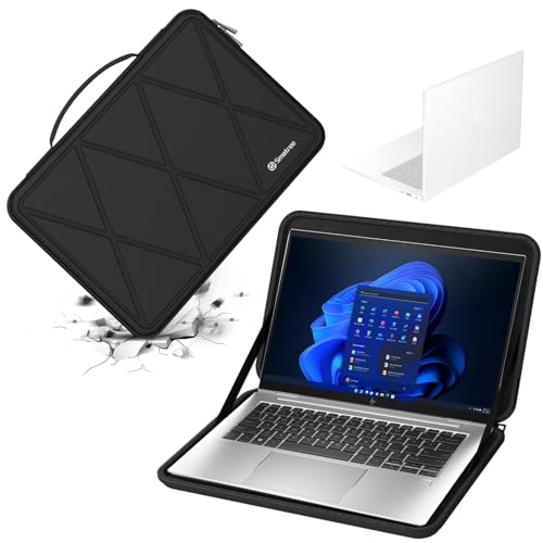 Smatree Hard EVA Protective Sleeve Compatible for 14 inch HP 14inch EliteBook 6 G1i/G1q/G1a,for 14inch ProBook 4 G1a/G1i/G1q,for 14 inch EliteBook 840/845 G11 Case, for OmniBook Ultra Laptop 14(X8248) - color: X Series-Black, size: For 14 inch HP OmniBook