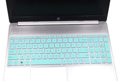 Keyboard Skin Compatible for 15.6" HP 15-dy 15-dw 15-db 15-bs/bw 15-ef 15t 15z 15-dy2024nr dy2021nr 15-dy2703dx dy4013dx 15-dw3033dx dw3013dx 15-db0011dx 15-ef1023dx / HP 17t 17-bs/ca/by Series (Mint - color: Mint