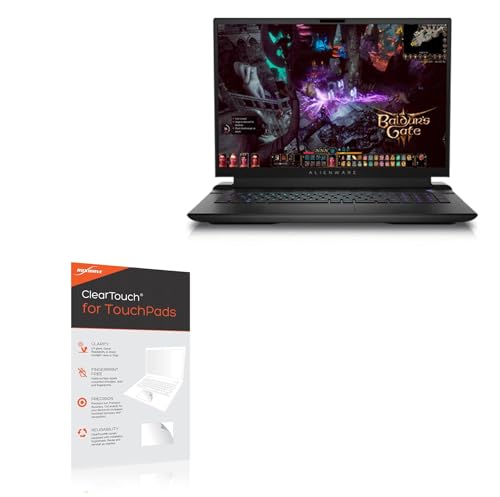 BoxWave Touchpad Protector Compatible with Dell Alienware M18 - ClearTouch for Touchpad (2-Pack), Pad Protector Shield Cover Film Skin