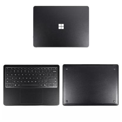 IMMOENUC Skin for Microsoft Surface Laptop 7 (15 inch, 2024 Model 2037) - Full Body Vinyl Wrap Decal Sticker - Anti-Scratch & Abrasion Resistant Protective Cover - Black - color: Black, size: 15 inch