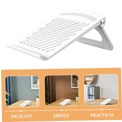 Multi-Angle Desktop Riser Foldable Laptop Holder for Desk Stable Secure for Home Office