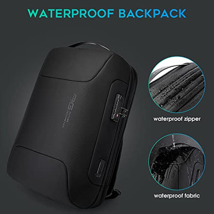 BANGE Tech Laptop Backpack for Men and Women - color: Black