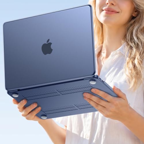 MOSISO Compatible with MacBook Neo Case 13 inch 2026 A3404 A18 Pro Chip | 4 in 1 Kit Precision Fit Crack & Scratch Resistant Protective Hard Shell Case Cover, Indigo - color: Indigo
