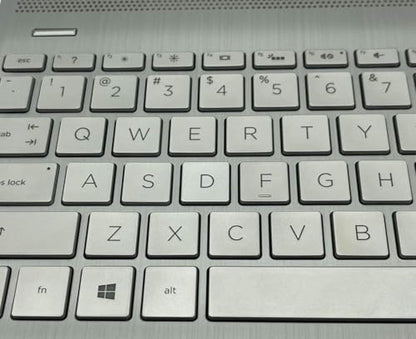 Replacement Upper Case Palmrest for HP 15T-DW 15-DW 15S-DR 15S-DU Series Laptop Backlight Keyboard Assembly Touchpad Top Cover L52022-001 AP2H8000510 Natural Silver - color: With Backlit Keyboard L52022-001