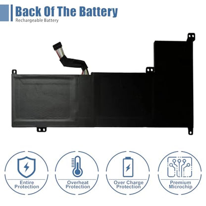 L19C3PF6 Laptop Battery 11.25V 42Wh 3735mAh Replacement for Lenovo IdeaPad 3-17ADA05 3-17ARE05 3-17IIL05 3-17IML05 Series SB10W89847 L19L4PF2 5B10W89846 L19D4PF2 5B10W89835 5B10W89838 L19L3PF4 - size: 10.19*4.68*0.23 inch L19C3PF6