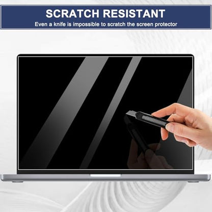 2 Pack Screen Protector for HP Envy x360 2-in-1 14 inch Laptop (14-FA/FC Series) High Definition Anti Fingerprint Anti-Scratch Clear Shield(PET)