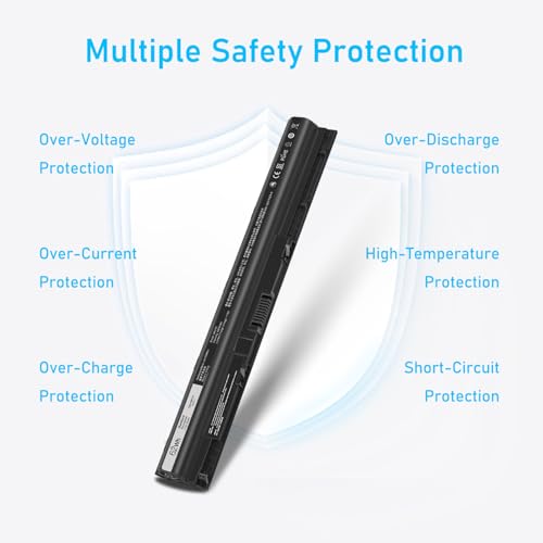 Upgraded 62Wh M5Y1K Battery for Dell Inspiron 15 3000 5000 Series | Fit 15 5558 5559 3558 5555 3567, 14 3452 5458, 17 5755 5758 5759 M5YIK P47F P51F, and More - size: 10.6*1.5*0.75inch M5Y1K