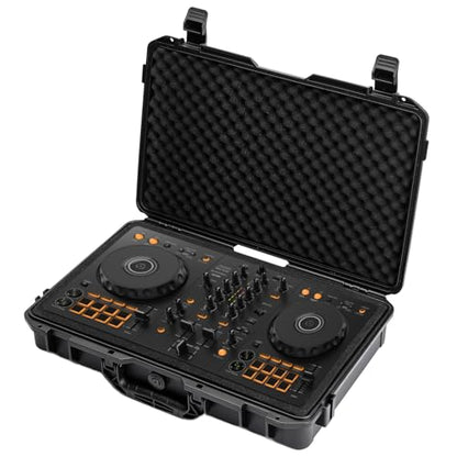 DJ Controller Travel Case Compatible with Controller for DDJ-FLX4//DDJ200/DDJ-400/DDJ-SB3 - size: Case with Hand-torn foam