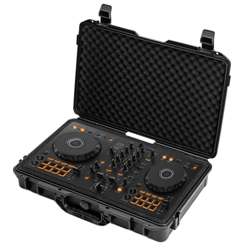 DJ Controller Travel Case Compatible with Controller for DDJ-FLX4//DDJ200/DDJ-400/DDJ-SB3 - size: Case with Hand-torn foam
