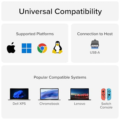 Plugable USB to Ethernet Adapter, USB 3.0 to Gigabit Ethernet, Compatible with Windows 11, 10, 8.1, macOS 11+ and Newer, Chrome OS