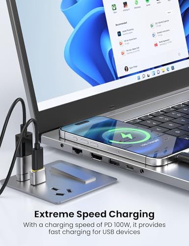USB to USB C Adapter & USBA to USBC Adapter Combo 10-Pack Set | Compatible with MacBook Pro/Air,iPhone 17 16 Pro Max/15 Plus/14 13 12 Samsung Galaxy S26/S25/S24/S23/S22