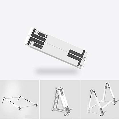 BoxWave Stand and Mount Compatible with ASUS VivoBook Flip 14 2-in-1 TP470EA-AS34T (14 in) - Pocket Aluminum Stand 3-in-1, Portable Multi Angle Viewing Riser - Metallic Silver