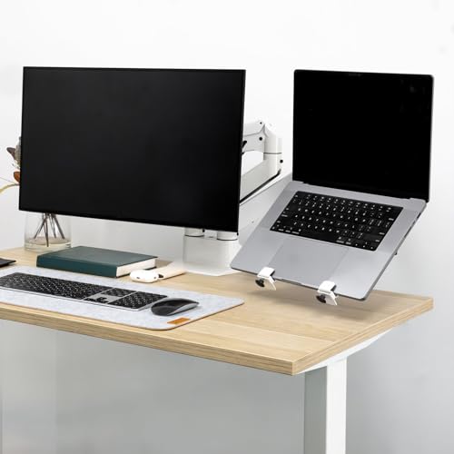 Desky Universal Laptop Mount - Adjustable VESA-Compatible Holder - Black - color: Black