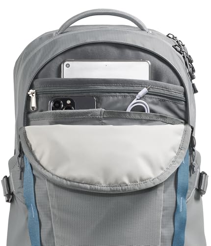 The North Face Recon Everyday Laptop Backpack, Concrete, One Size | Daypack, Water Repellent, Laptop Sleeve, 2 Water Bottle Pockets - color: Concrete, size: 30L